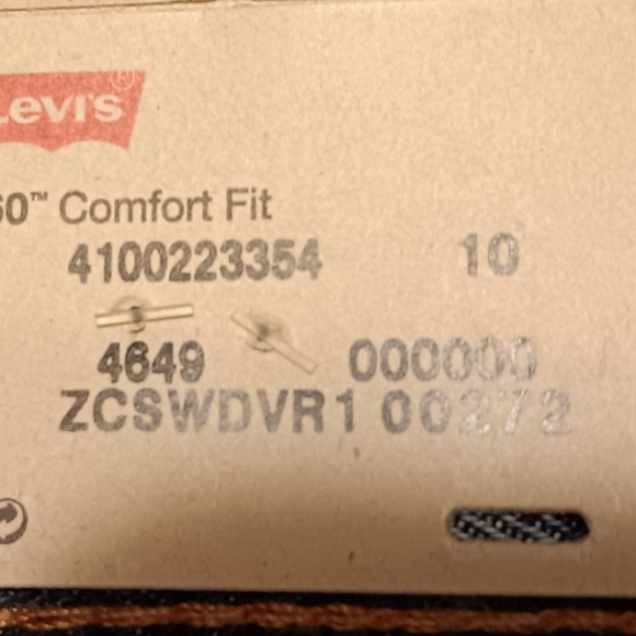 Levi 560 Comfort Fit Blue Jeans Brand New W-tags Men's Sz 36×32 Loose/ Tapered - Picture 10 of 10